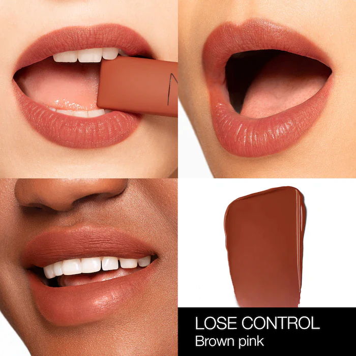 NARS COSMETICS Air Matte Lip Color in Lose Control | LooksLikeLove Dubai Makeup and Skincare